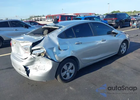 2017 Chevrolet Cruze Ls Auto из США, поврежденный, VIN 1G1BC5SMXH7158743